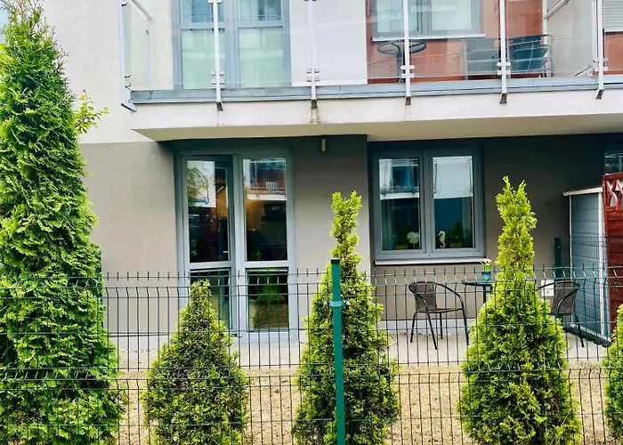 Lägenhet Z Ogrodkiem Kołobrzeg